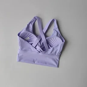All-In-One Sports Bra Collection Breast High-Intensity Professional Shock-Proof Huddle Running Bra Yoga Fitness Bra Summer Cloth